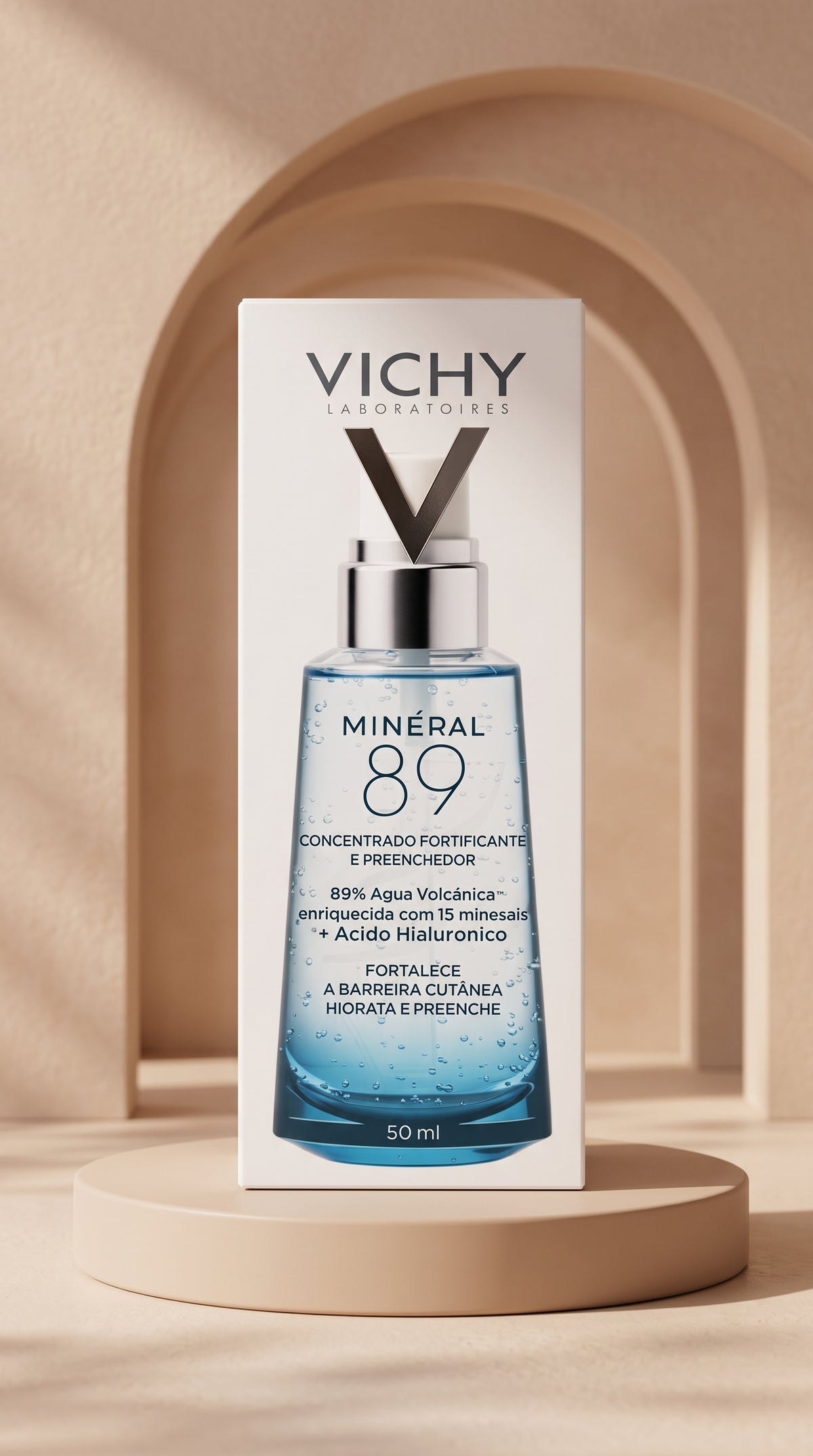 Vichy Minéral 89 Concentrado Fortificante 50ml.