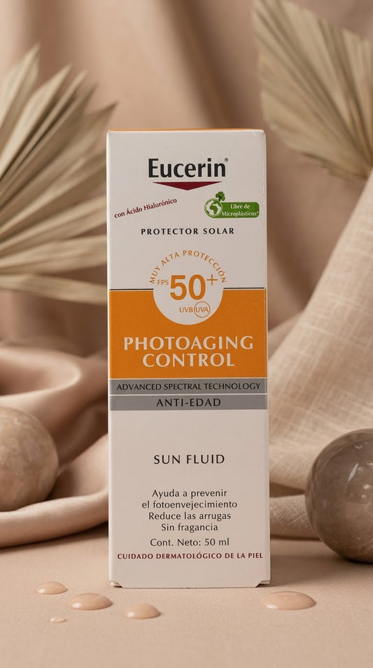 Eucerin Photoaging Control Anti-Edad Todo Tipo De Piel Textura Ligera 50ml.