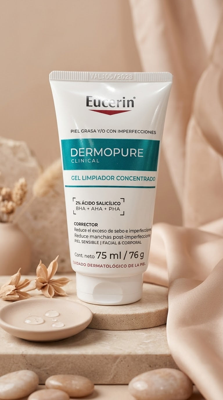Eucerin Dermopure Gel Limpiador 75ml